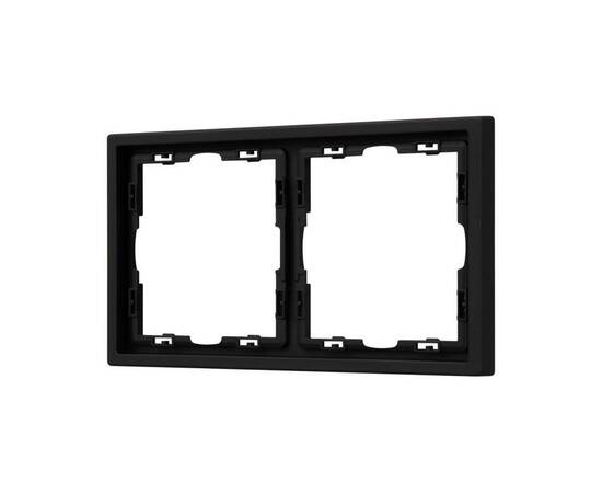 Рамка пластиковая Arlight FRM-NOBE-SFPL-2-BK 054216