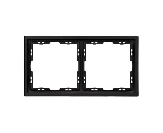 Рамка пластиковая Arlight FRM-NOBE-SFPL-2-BK 054216, изображение 2