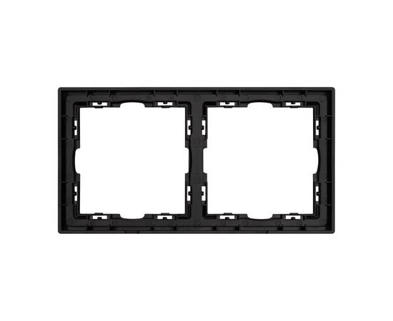 Рамка пластиковая Arlight FRM-NOBE-SFPL-2-BK 054216, изображение 3