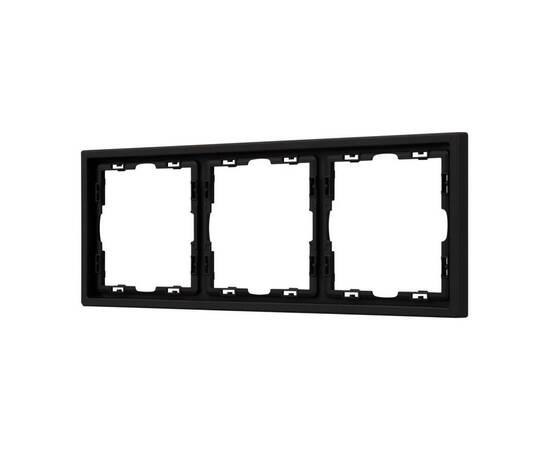 Рамка пластиковая Arlight FRM-NOBE-SFPL-3-BK 054220