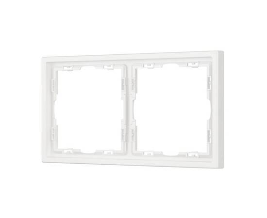 Рамка пластиковая Arlight FRM-NOBE-SFPL-2-WH 054215