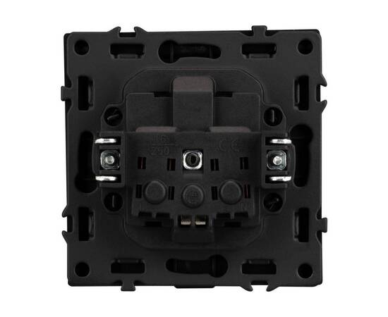 Механизм розетки влагозащищённый Arlight SCT-NOBE-MCP-SFPL-BK (230V, 16A) 054281, изображение 3