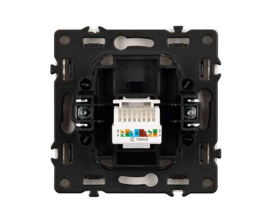 Механизм компьютерной розеткиArlight  SCT-NOBE-MPC1-SFPL-GD (RJ-45, CAT6) 054306, изображение 3