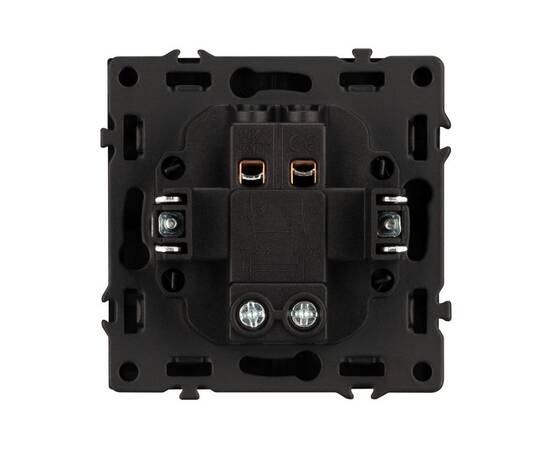 Механизм выключателя одноклавишный перекрёстный Arlight SWT-NOBE-MKX1-SFPL-GR (230V, 10A) 054251, изображение 2