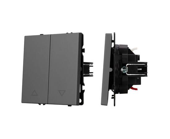 Механизм выключателя управления шторами Arlight SWT-NOBE-MKR2-SFPL-GR (230V, 10A) 054275