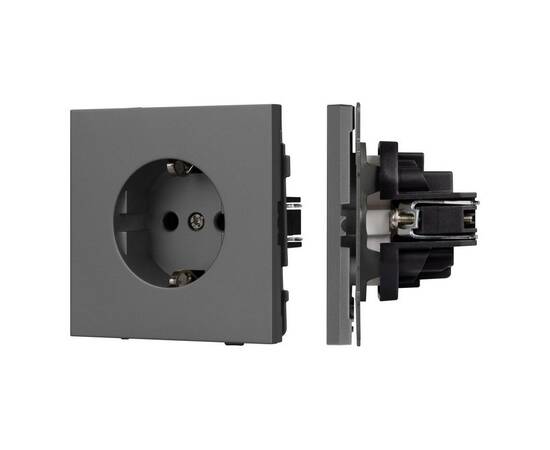 Механизм электрической розетки Arlight SCT-NOBE-MEU1-SFPL-GR (230V, 16A) 054279