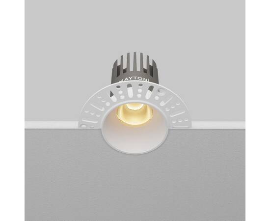 Встраиваемый светильник Maytoni Technical Dip DL124-10W-2.7K-TRS-W, изображение 6