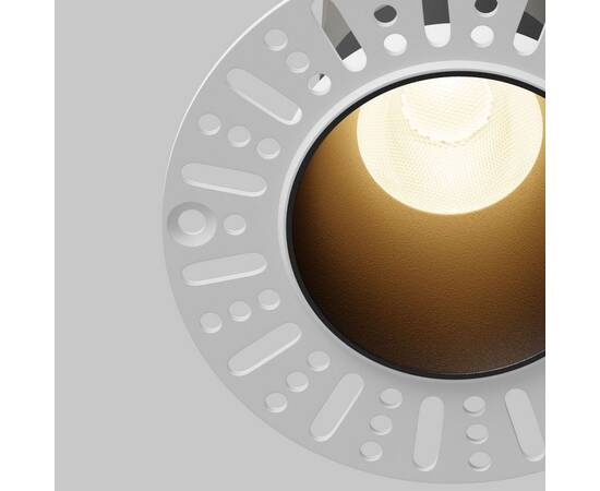 Встраиваемый светильник Maytoni Technical Dip DL120-10W-3K-TRS-B, изображение 4