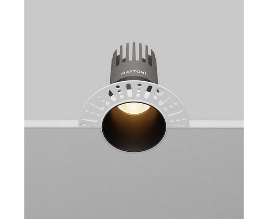 Встраиваемый светильник Maytoni Technical Dip DL120-10W-3K-TRS-B, изображение 6