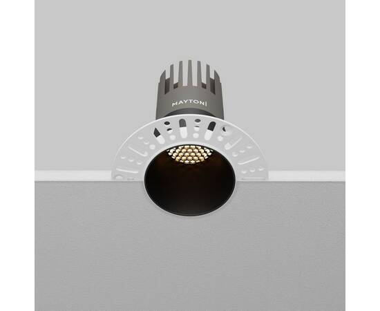 Встраиваемый светильник Maytoni Technical Dip DL120-10W-3K-TRS-B, изображение 10