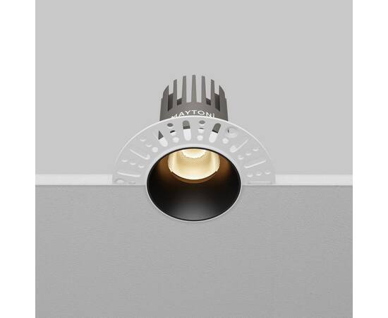 Встраиваемый светильник Maytoni Technical Dip DL124-10W-3K-TRS-B, изображение 6