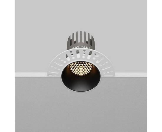 Встраиваемый светильник Maytoni Technical Dip DL124-10W-3K-TRS-B, изображение 10