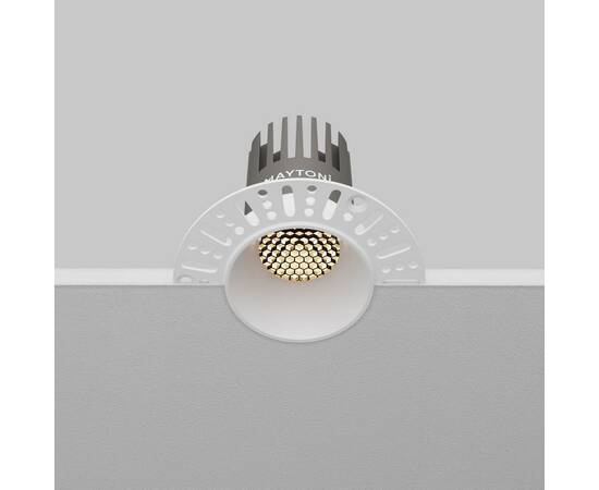 Встраиваемый светильник Maytoni Technical Dip DL124-10W-3K-TRS-W, изображение 10
