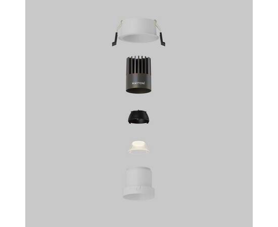 Встраиваемый светильник Maytoni Technical Dip DL116-10W-3K-W, изображение 11