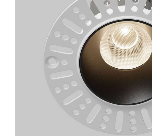 Встраиваемый светильник Maytoni Technical Dip DL124-10W-4K-TRS-B, изображение 4