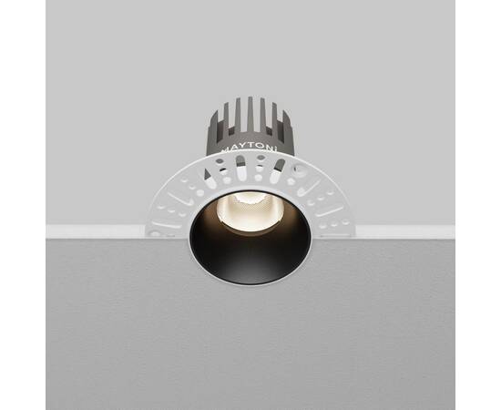 Встраиваемый светильник Maytoni Technical Dip DL124-10W-4K-TRS-B, изображение 6