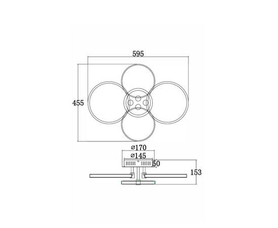 Потолочный светильник Freya Gritta Market FR10018CL-L40W, изображение 14