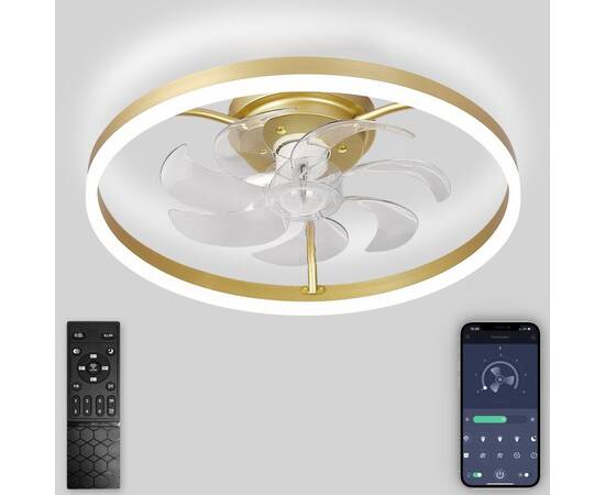 Люстра-вентилятор Natali Kovaltseva Ledfan LED LAMPS 81491, изображение 2