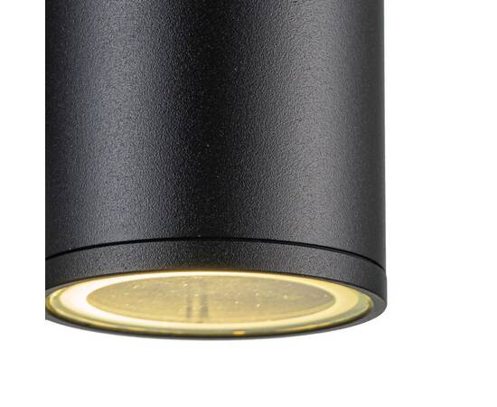 Уличный настенный светильник Escada Biotit 30015W/02 Black, изображение 4