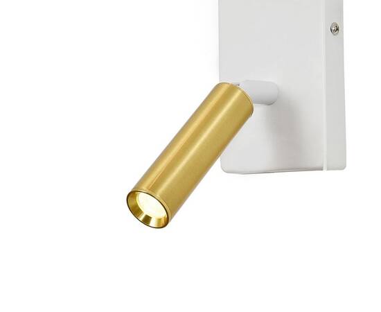 Бра Escada Comfy 598/1A White/Brass, изображение 5