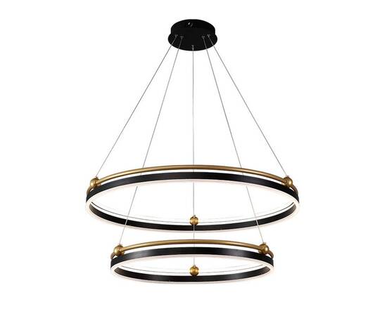 Подвесная люстра Crystal Lux FERNANDO SP123W LED  BLACK/GOLD, изображение 3