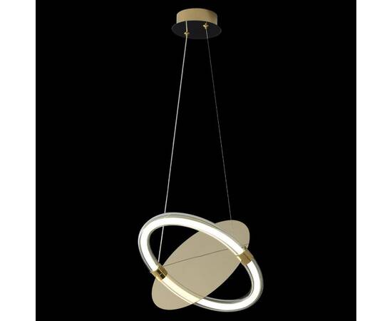 Подвесной светильник Crystal Lux NEBULA SP22W LED GOLD, изображение 6