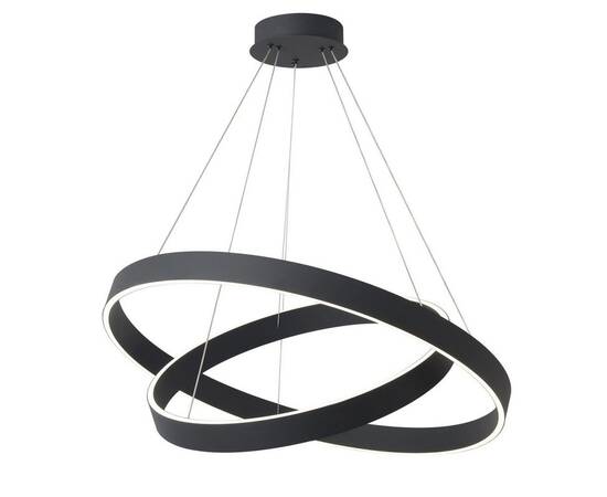 Подвесная люстра Crystal Lux TRON SP123W LED BLACK, изображение 2