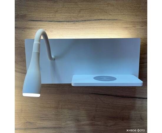 Бра Crystal Lux ELQI AP11W LED WH, изображение 5