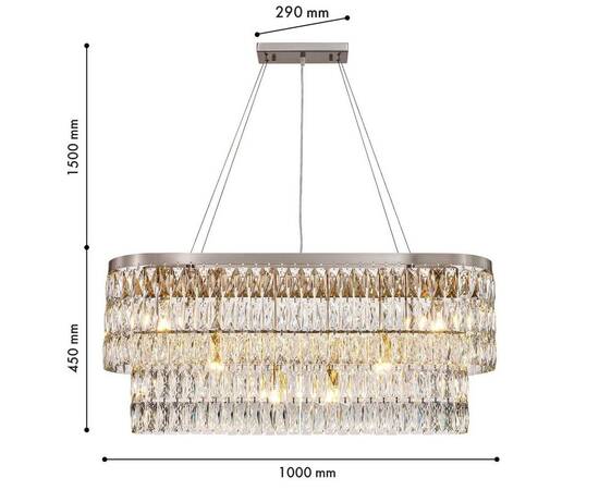 Подвесная люстра Favourite Magnitudo 4715-12U, изображение 3