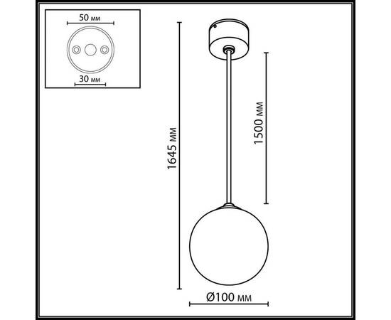 Уличный подвесной светильник Odeon Light Nature Viva 7124/1, изображение 2
