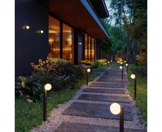 Уличный настенный светильник Odeon Light Nature Viva 7124/1WA, изображение 3