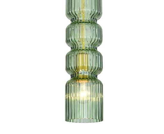 Подвесной светильник Indigo Grazia 11070/1P Green V000429, изображение 3