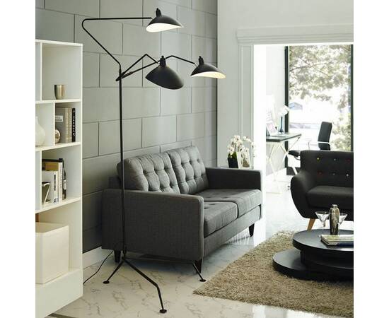 Торшер Delight Collection Floor lamp TF8505-3 black, изображение 6