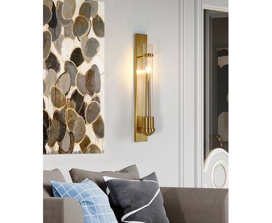 Настенный светильник Delight Collection Wall lamp 88042W brass, изображение 7