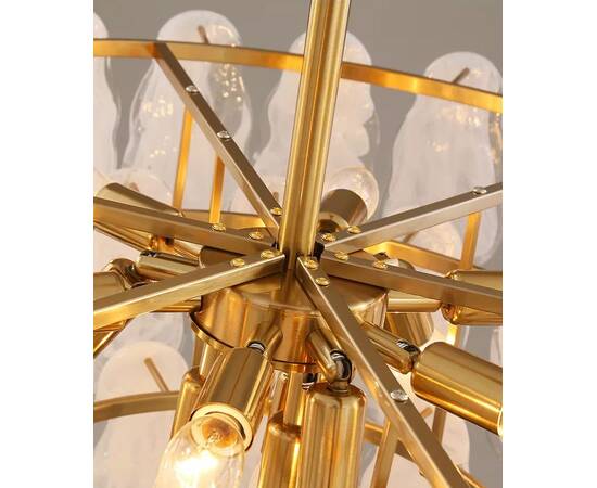 Люстра на штанге Delight Collection 8847-80 gold, изображение 4