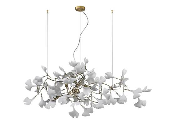 Подвесная люстра Delight Collection 10881P/L1000 gold/white