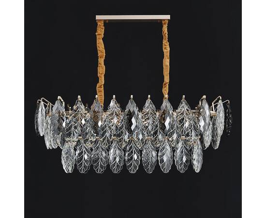 Подвесная люстра Delight Collection D8011P/L-800 gold/smoky