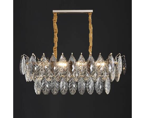 Подвесная люстра Delight Collection D8011P/L-800 gold/smoky, изображение 2