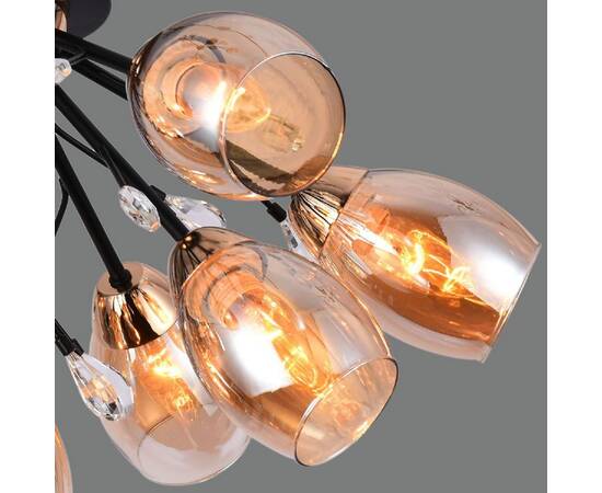 Потолочная люстра Illumico IL1284-10CPA-29 BK GD, изображение 4