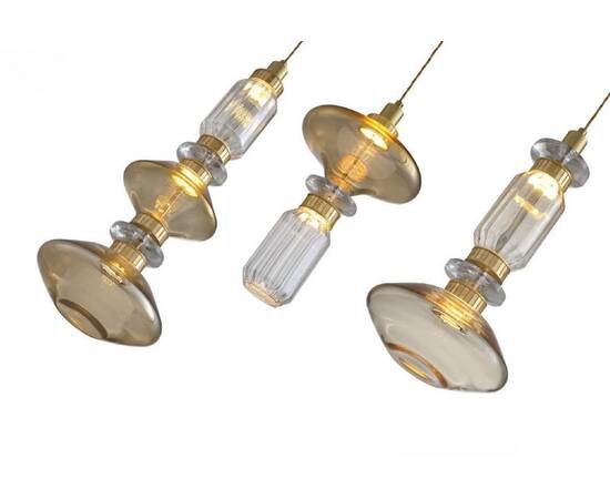 Подвесной светильник Mizi'en Mosaic MZ160191-3-720B, изображение 3