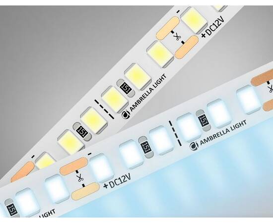 Светодиодная лента Ambrella Light LED Strip 12В 2835 14,4Вт/м 6500K 5м IP20 GS1303, изображение 2