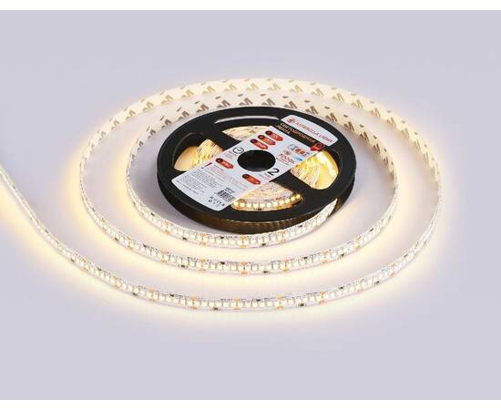 Светодиодная лента Ambrella Light LED Strip 12В 2835 19,2Вт/м 3000K 5м IP20 GS1501, изображение 4