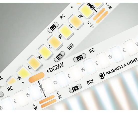 Светодиодная лента Ambrella Light LED Strip 24В 2835 18Вт/м 3000-6500K 5м IP20 GS4151