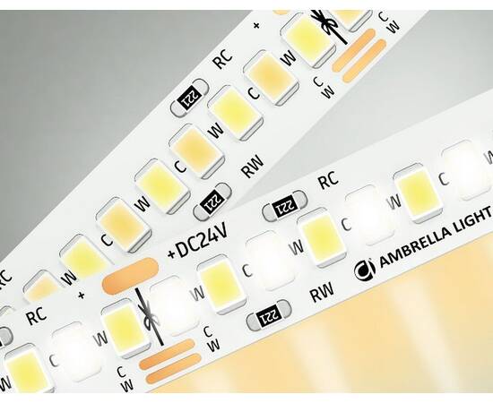 Светодиодная лента Ambrella Light LED Strip 24В 2835 18Вт/м 3000-6500K 5м IP20 GS4151, изображение 3