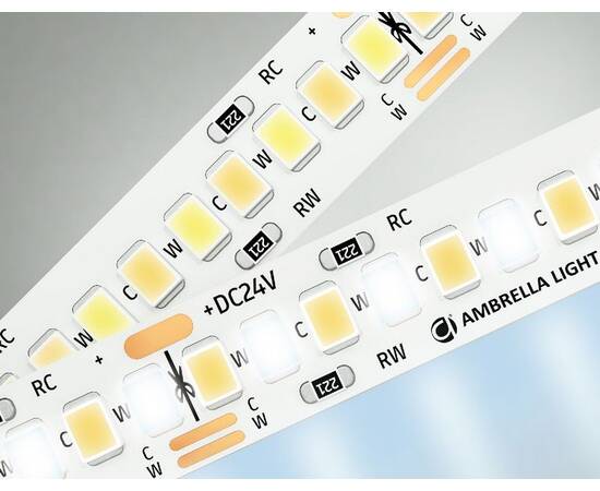 Светодиодная лента Ambrella Light LED Strip 24В 2835 18Вт/м 3000-6500K 5м IP20 GS4151, изображение 4
