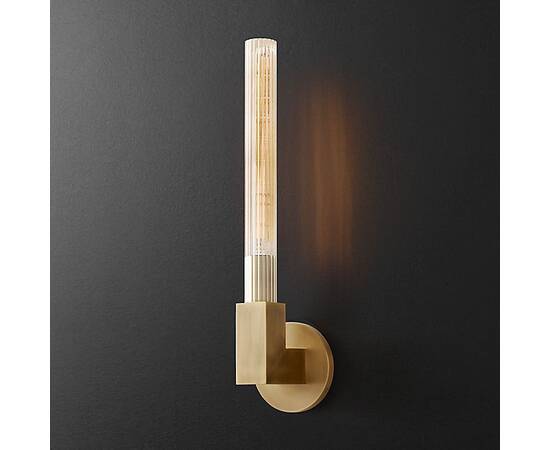 Бра DeLight Collection Cannele KM0550W-1 brass, изображение 2