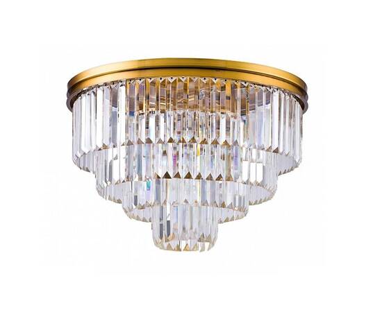 Потолочная люстра DeLight Collection 1920s Odeon 9513C/600R gold/clear