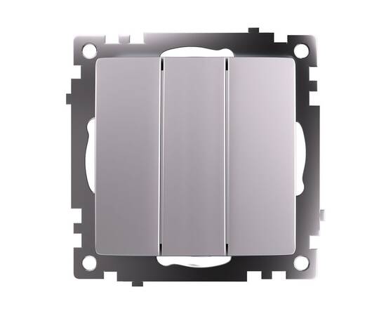 Выключатель трехклавишный Stekker GLS10-7108-03 Катрин 49173