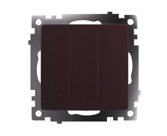 Выключатель трехклавишный Stekker GLS10-7108-04 Катрин 49175