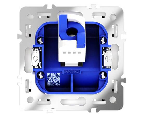 Розетка компьютерная встраиваемая VOLTUM S70 RJ45 кат.6, (кашемир), изображение 5